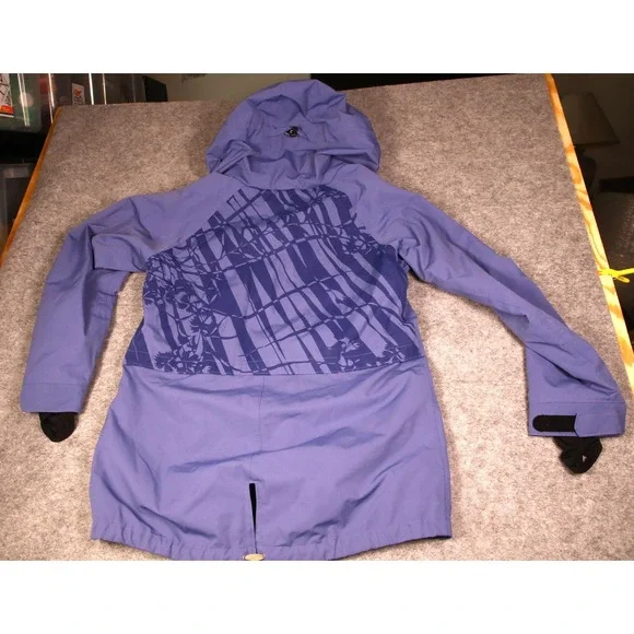 Armada Womens Ski Snowboard Jacket Blue 10K Waterproof Hooded Large - Picture 2 of 9